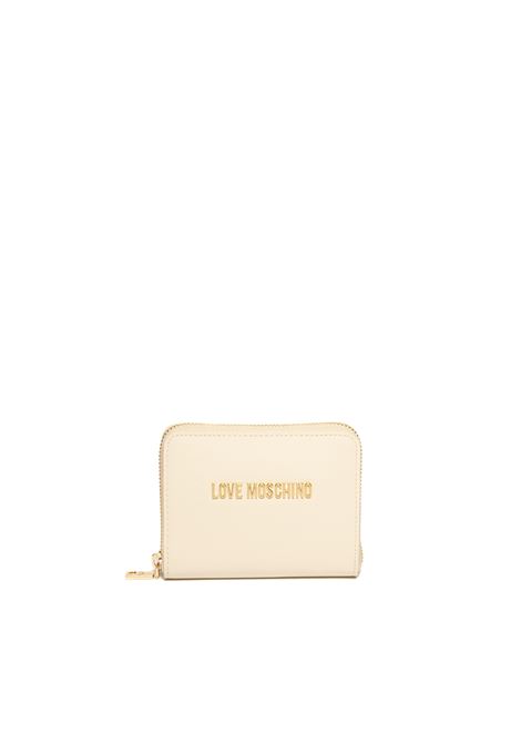 ivory logo wallet LOVE MOSCHINO | JC5702PP1MLD0-110